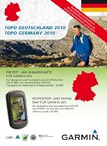 Garmin Topo Deutschland S&uuml;d 2010 - Freizeit- und Wanderkarte f&uuml;r GPS Ger&auml;te auf DVD und microSD