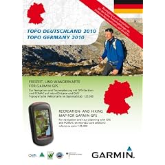 Garmin Topo Deutschland S�d 2010 - Freizeit- und Wanderkarte f�r GPS Ger�te auf DVD und microSD