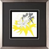Abstract Bloom B Framed Art - 20x20