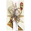 マルアイ 新金封・新檀紙・銀鶴／結婚祝 キ-488