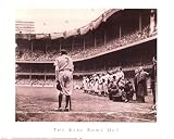 The Babe Bows Out HIGH QUALITY MUSEUM WRAP CANVAS Print Nat Fein 20x16