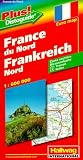  : Hallwag Stra&szlig;enkarten, Frankreich Nord: Distoguide. Strassenkarte. Transit. Index. (Euro Map)