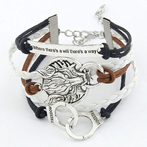 Pretty Show Vintage Weave Infinity Leather Multilayer Handmade Braided Bracelet