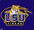 Wow!Pad 78WC049 LSU Collegiate Logo Desktop Mouse Pad