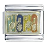 Flower Power Nana Italian Charms Bracelet Link