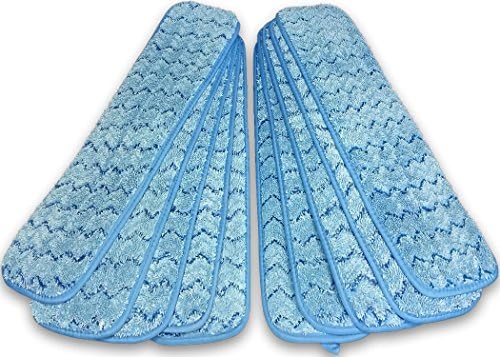 10 Pack - Microfiber Wet Pad 18" from Globe Commercial Products