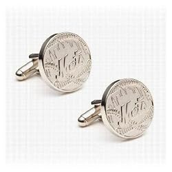 New York Mets Cufflinks - Silver Edition