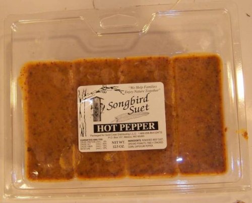 Songbird Essentials SESC109 Pepper Suet Plugs Bird Accessory