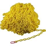 プラスチックチェーン #4 黄色 60m