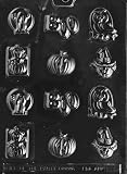 ASSORTED WITH BOO Halloween Candy Mold Chocolate