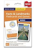 Rand McNally Schoolhouse World Facts & Landmarks Flashcards And Games