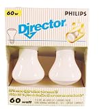Philips Director Light Bulb, 60 Watt, 2 ct