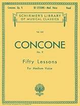 50 Lessons, Op. 9: Medium Voice