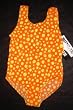 Girls 1 PC Orange/Yellow Dots