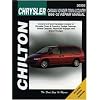 Chrysler Caravan/Voyager/Town&Country 1996-2002 Repair Manual (Chilton's Total Car Care Repair Manual)