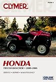 More details of book titled: Honda Trx350 Rancher 2000-2006 (Clymer Motorcycle Repair) (Clymer Motorcycle Repair)