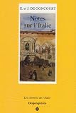 Notes sur l Italie, 1855-1856