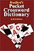 Book Bradford's Pocket Crossword Dictionary (Bradford's)