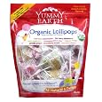 BUY : YummyEarth Organic Lollipops, Assorted Flavors, 12.3-Ounce Bags (Pack of 4)