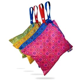 Bummis Fabulous Organic Wet Diaper Bag, Pink, MediumBummis Fabulous Organic Wet Diaper Bag