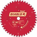 Freud D1244X Diablo 12-Inch 44 Tooth ATB General Purpose Miter Saw Blade with 1-Inch Arbor