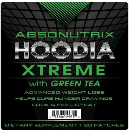2 Months - Absonutrix Hoodia X.treme with Green Tea Patches - Time Released - 60 Patches - Most Advanced Formula