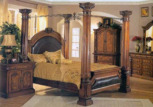 Montecito Cal King Bed Set With 2 ...