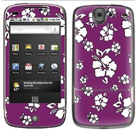 Hibiscus Design Protective Skin for Google Nexus One