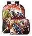 Marvel Boys' Avengers Backpack with Detachable Lunch Kit