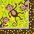 Creative Converting Monkeyin' Around Lunch Napkins, 16 Count