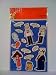 Dilbert Magnets Blue Background Includes Dilbert, Dogbert, Wally and more (14 total)