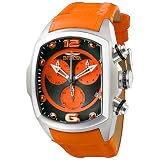 Invicta Men's 6092 Lupah Collection Revolution Chronograph Orange Leather Watch