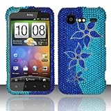 HTC Incredible 2 6350 Verizon Full Diamonds Rhinestones Bling Crystal HARD  ....