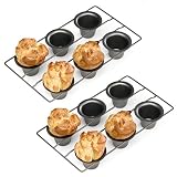 Chicago Metallic Popover Pan Set of 2