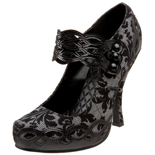 Penthouse Women's Garbo  Mary Jane,Black,8 M US