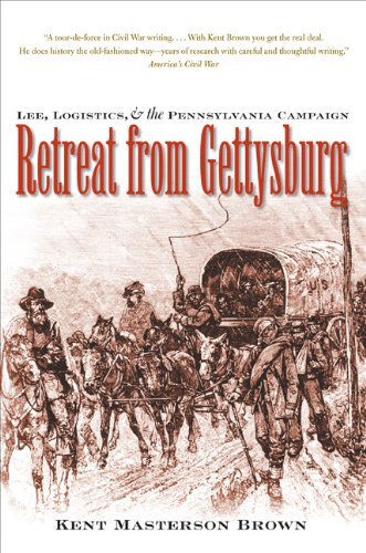By Kent Masterson Brown Retreat from Gettysburg: Lee, Logistics, and the Pennsylvania Campaign (Civil War America) (1st First Edition) [Paperback]