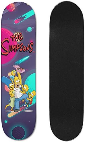 Yoiayo The Simpsons Skateboard Deck Maple Deck 7.5 Inch 31 Inch