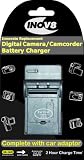 Inov8 Battery Charger For Fuji NP-40/Pentax-DLI18/Samsung SLB0737