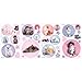 RoomMates RMK1614SCS Kitty Dots Peel & Stick Wall Decals, 37 Count