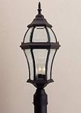 Minka Lavery CONCORD OUT DOOR POST MOUNT - Black - Cast Aluminum - B00084ETPU