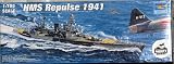 1/700 HMS Repulse WWII Battle Cruiser, 1941