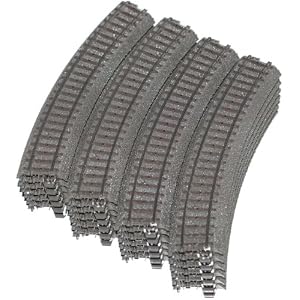 Märklin H0 24130 Gebogenes C-Gleis, 24 Stück