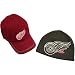 Old Time Hockey Detroit Red Wings Adjustable Hat & Knit Set