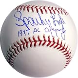 Sparky Lyle Hand Signed 77 Cy Young MLB Baseball