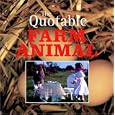 Quotable Farm Animals (Quotable) by Norvia Behling