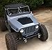 Jeep Wrangler Tj 1997-2006 Blackout Hood Decal Matte Black Finish Anti Glare Stylish Sticker