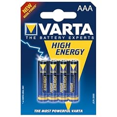 Varta HighEnergy Alkali-Batterie "Micro AAA" 4er Pack