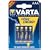 Varta HighEnergy Alkali-Batterie "Micro AAA" 4er Pack