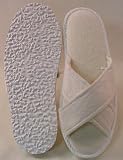 Canvas Slipper, Cross Strap, 10 Pack