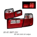 89-94 BMW 5 Series - E34 Altezza Tail Lights - LED Red Clear